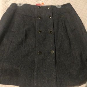 Joe fresh button skirt